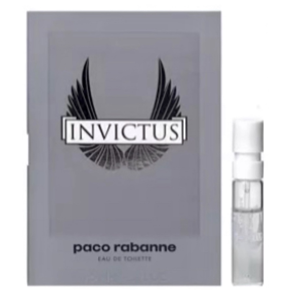 ❤️ 4 for $25 Paco Rabanne Invictus Mini Travel Vial NEW